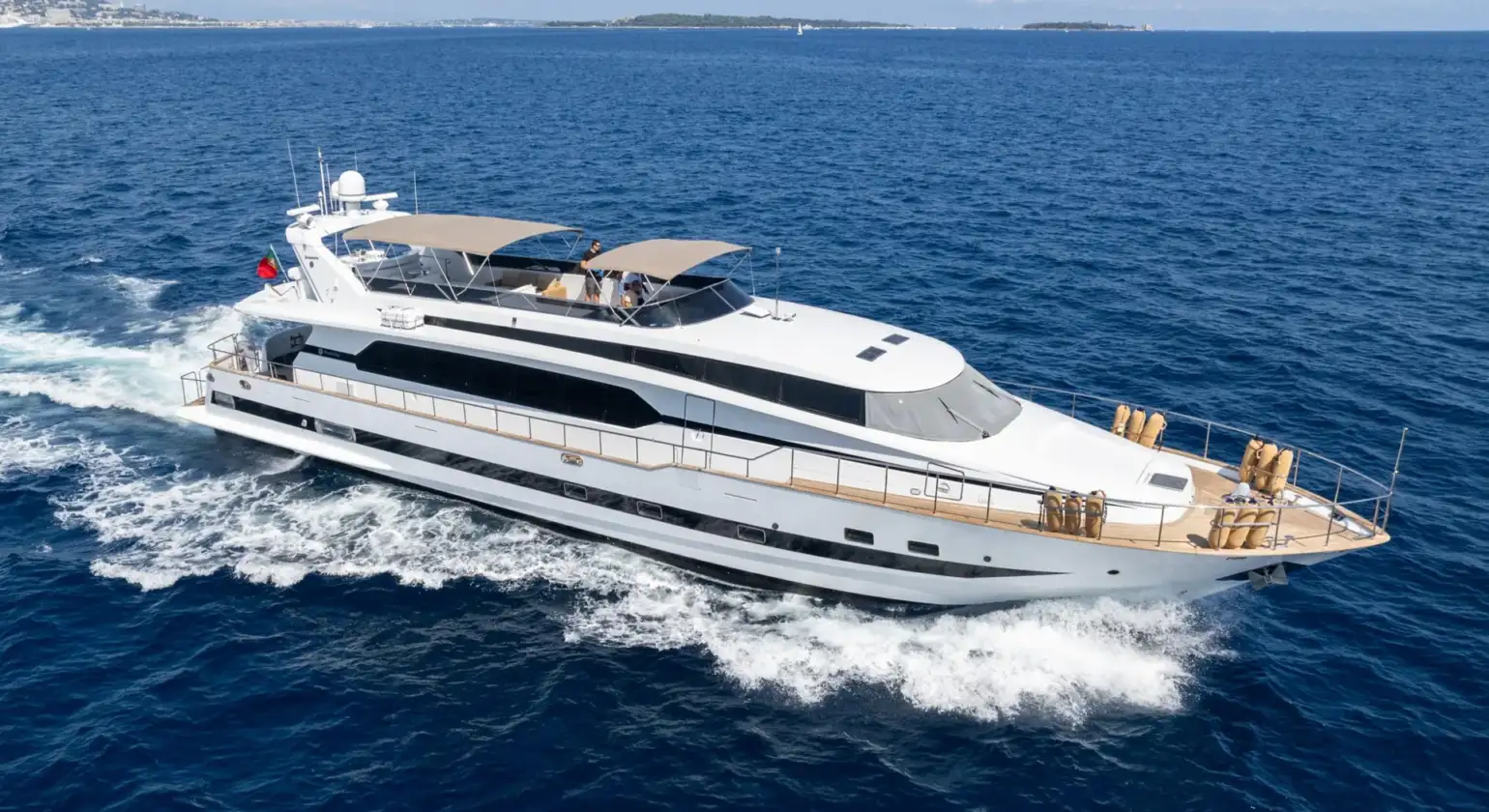 Motor Yacht Faith Charter Mykonos | 33m Luxury Yacht for 36 Guests
